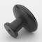 Gliderite Hardware 1-1/8 in. Matte Black Round Classic Cabinet Knob, 5PK 5096-MB-5 - alternate 4